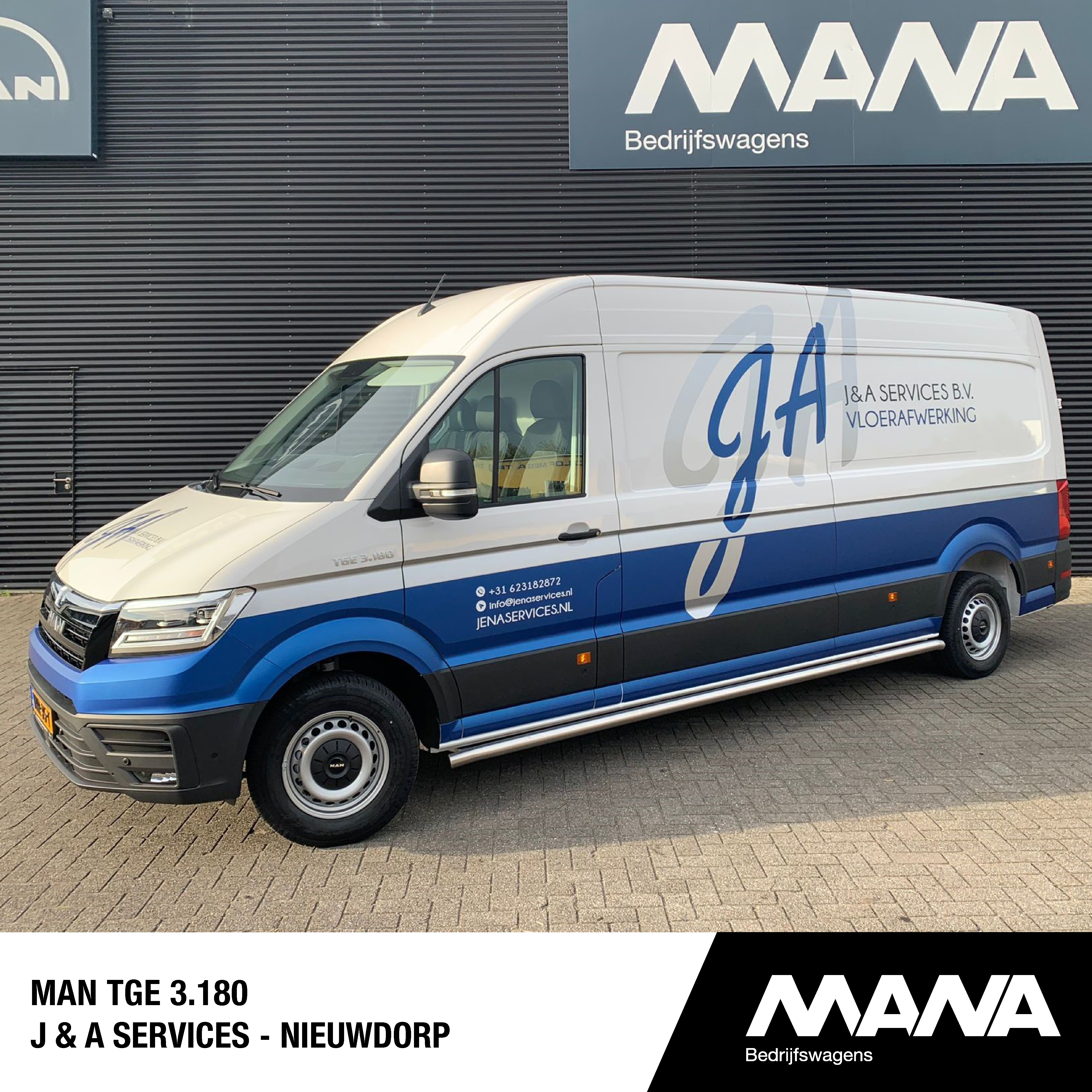 MAN TGE 3.180 J & A Services - Nieuwdorp