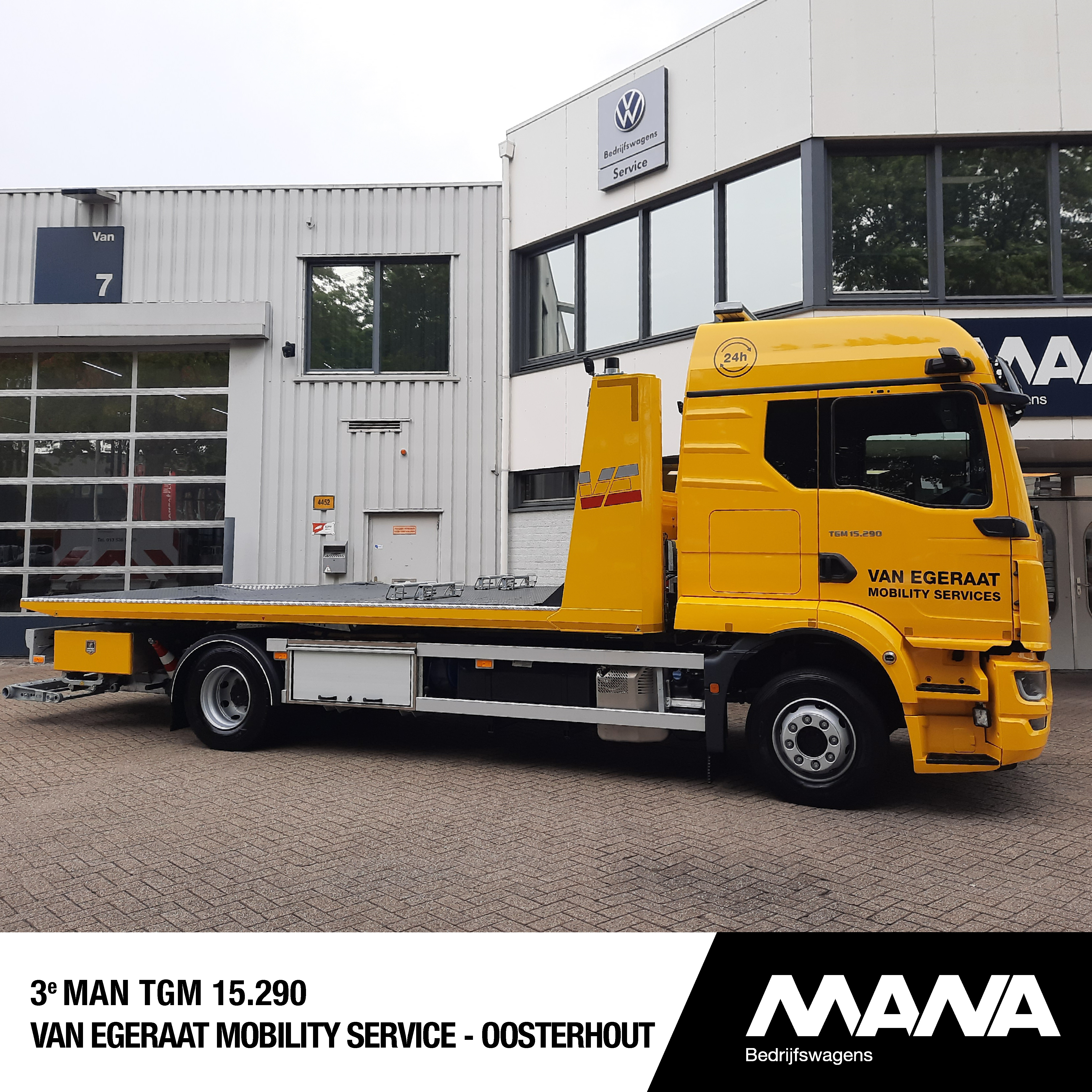 3e MAN TGM 15.290 Van Egeraat Mobility Service - Oosterhout