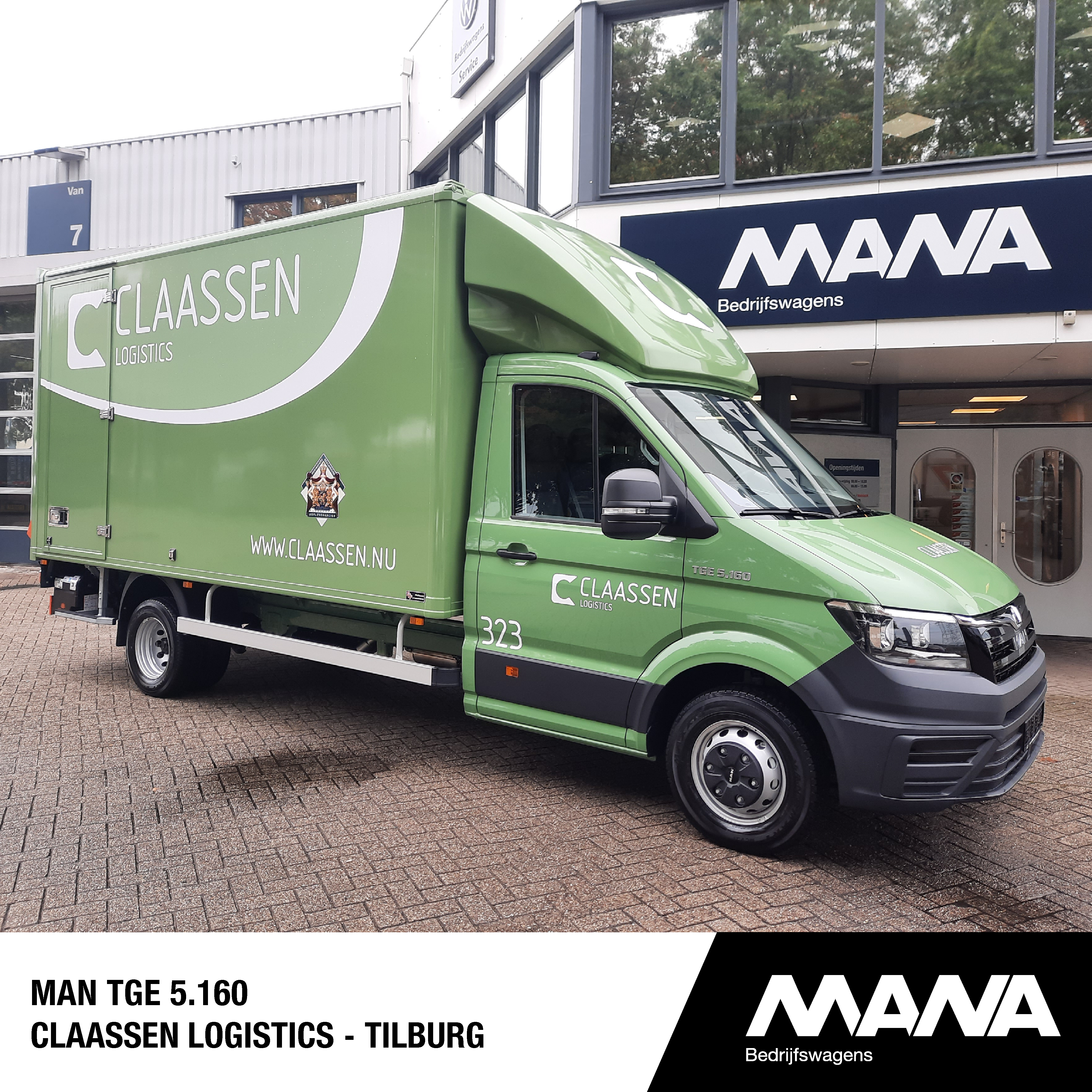 MAN TGE 5.160 Claassen Logistics - Tilburg